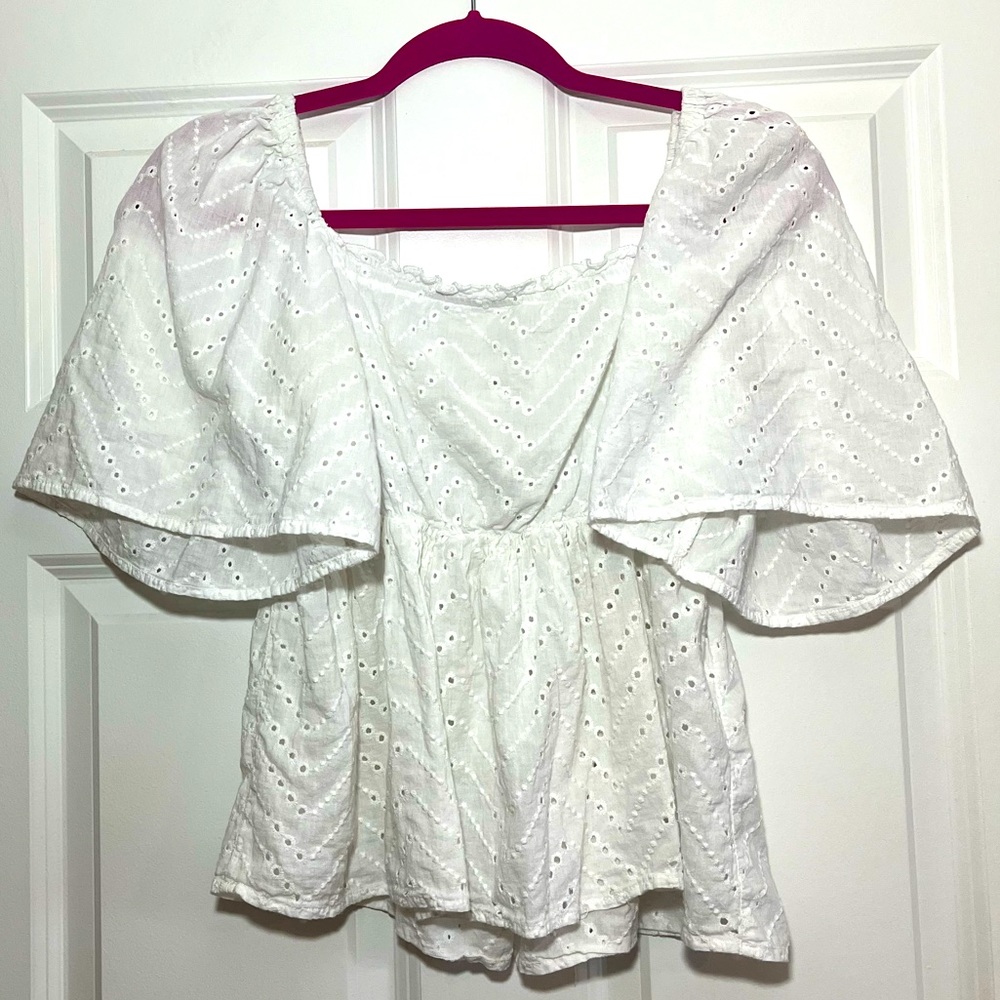 Kids white blouse